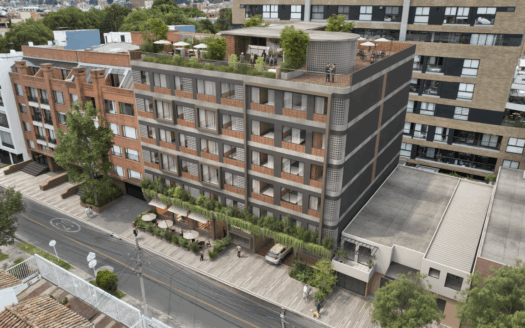 Wonder Coliving, proyecto de apartamentos en Santa Paula Bogotá