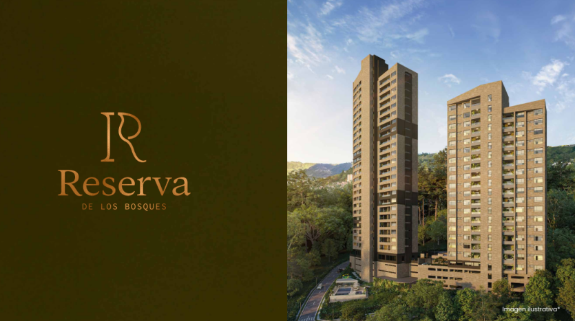 Reserva De Los Bosques, proyecto de apartamentos en El Poblado, Sector Los Bosques